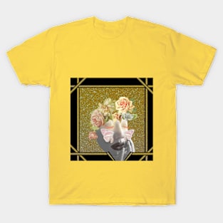 Gold Woman Deco T-Shirt